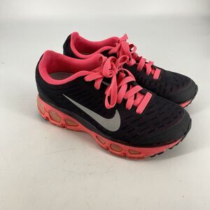 Nike Tailwind 5 Neon Pink Black Womens Size 5.5